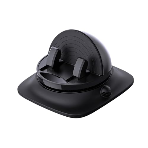 Handyhalter Für Auto Armaturenbrett - Auto-Halterung Mit Kabelorganizer Für Smartphones | Höhenverstellbarer Rutschfester Smartphone Halter für Navigation Auto Tablet LKW von GENERIC