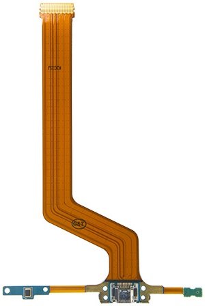GENIE FORCE Samsung Galaxy Note 10.1 SM P600 P601 P605 Premium Ladebuchse USB Buchse Mikrofon Flex Kabel - Charger Dock Connector Micro Audio Jack Flex Cable von GENIE FORCE