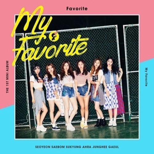 Favorite - [My Favorite] 1st Mini album CD+52p Booklet+1p Photo Card+1p Profile Card K-POP von GENIE MUSIC