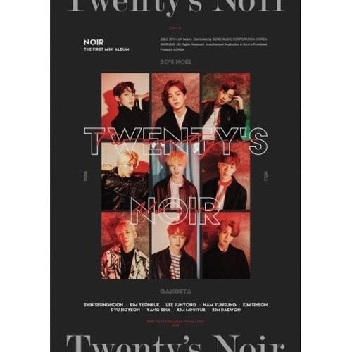 Noir - [Twenty's Noir] 1st Mini Album CD+Booklet+PhotoCard K-POP Sealed Idol Music von GENIE MUSIC