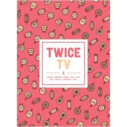 TWICE - [TWICE] TV4 Limited Edition DVD 3 DISC + Post Card + Photo Book Sealed TT von GENIE MUSIC