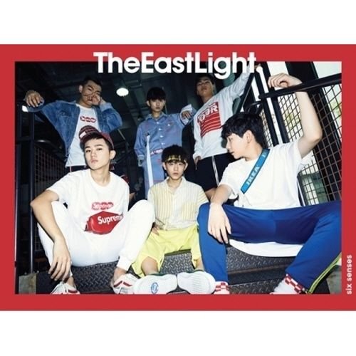 The Eastlight-[Six Senses] 1st Mini Album CD+52p Photobook+12p PhotoCard Boyband von GENIE MUSIC