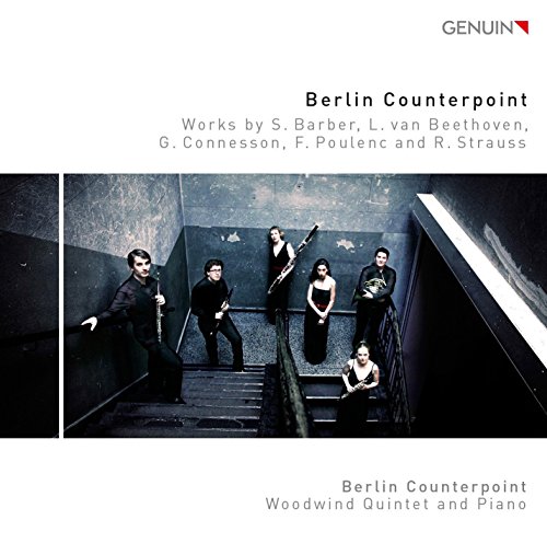 Berlin Counterpoint - Werke für Bläser und Klavier von Poulenc, Beethoven, Barber u.a von GENUIN
