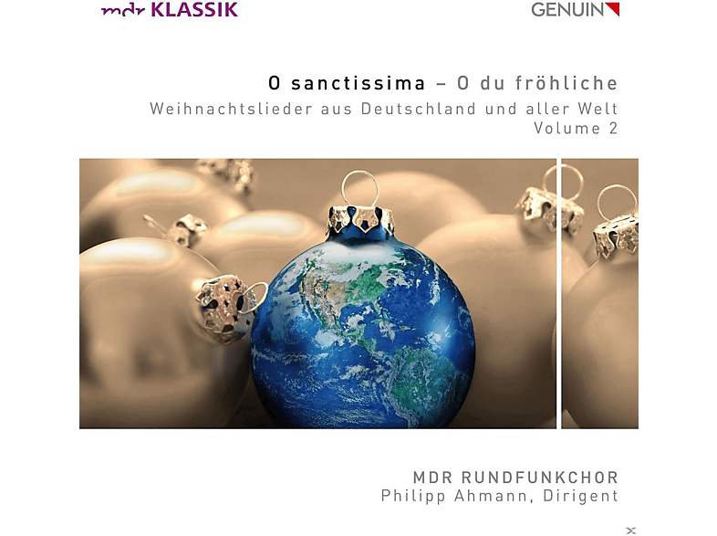 Mdr Rundfunkchor - O Sanctissima-O du fröhliche-Weihnachtslieder (CD) von GENUIN