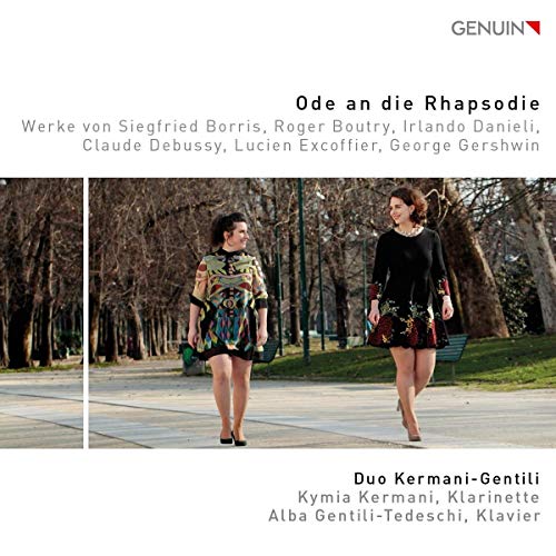 Ode An die Rhapsodie - Werke für Klarinette & Piano von GENUIN