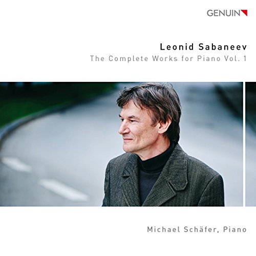Sabaneev: Die Klavierwerke Vol.1 von GENUIN