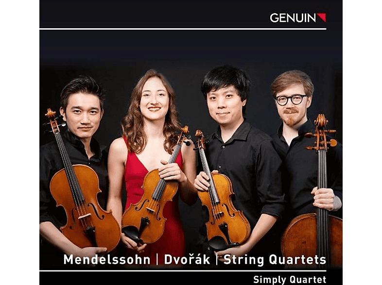 Simply Quartet - Streichquartette (CD) von GENUIN