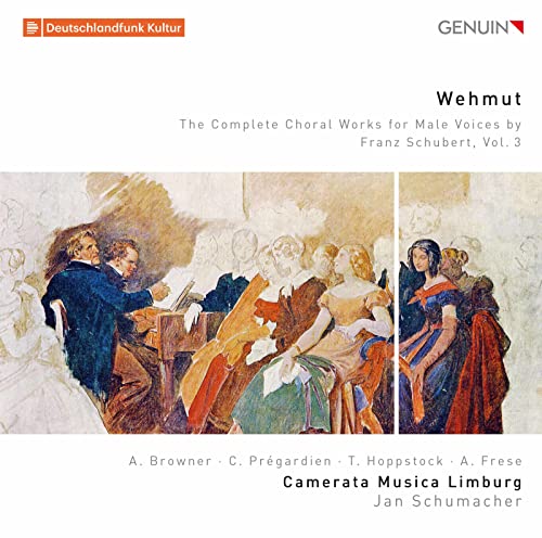 Wehmut - Werke für Männerchor Vol. 3 von GENUIN