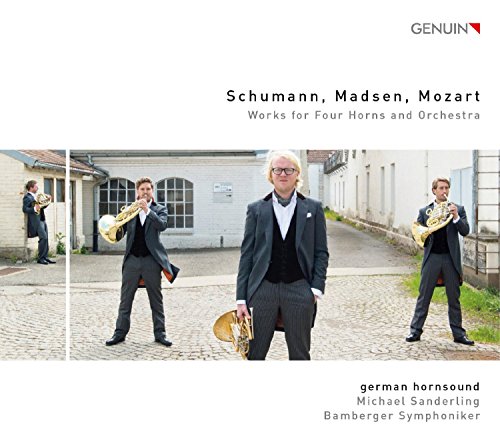 Werke für 4 Hörner und Orchester von GENUIN