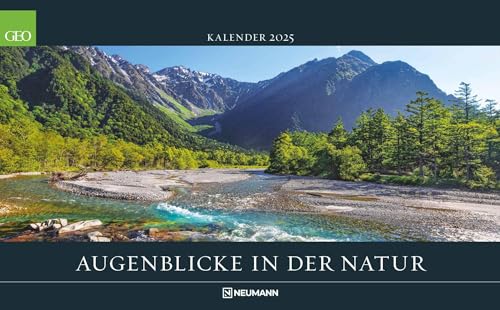GEO Augenblicke in der Natur 2025 - Wand-Kalender - Reise-Kalender - Poster-Kalender - 58x36 von GEO