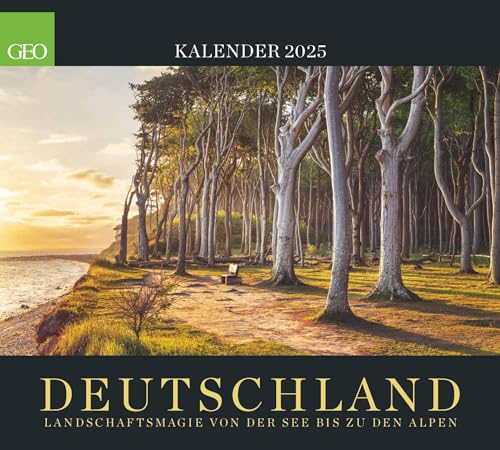 GEO Deutschland 2025 - Wand-Kalender - Poster-Kalender - Landschafts-Fotografie - 50x45: Landschaftsmagie von der See bis zu den Alpen von GEO