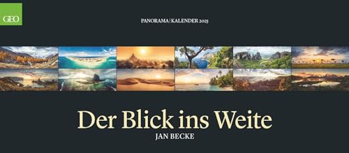 GEO Panorama: Der Blick ins Weite 2025 - Panorama-Kalender - Wand-Kalender - Großformat-Kalender - 137x60 von GEO