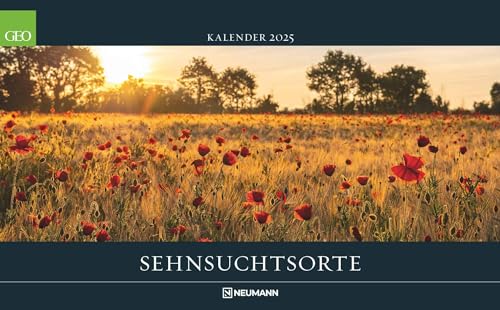 GEO Sehnsuchtsorte 2025 - Wand-Kalender - Reise-Kalender - Poster-Kalender - 58x36 von GEO
