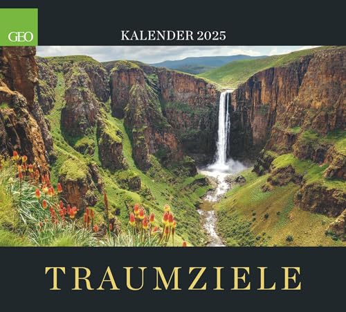 GEO Traumziele 2025 - Wand-Kalender - Reise-Kalender - Poster-Kalender - 50x45 von GEO