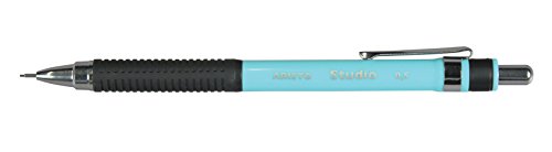 GEOtec Druckbleistift, Drehbleistift Feinminenstift Studio Pen, 0,5 mm, HB, hellblau von Aristo