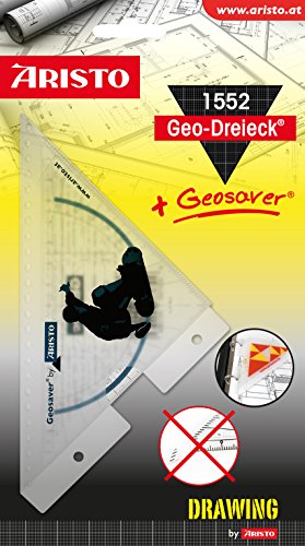 GEOtec Geodreieck 160mm m Facette matt. Beschriftungsfeld u Tasche GEOtec Geodreieck 160mm m Facette matt. Beschriftungsfeld u Tasche von GEOtec