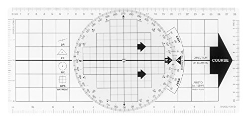 GEOtec Schablone Navi-Plotter mit, Drehbarer Kompassrose GEOtec Schablone Navi-Plotter mit, Drehbarer Kompassrose von GEOtec