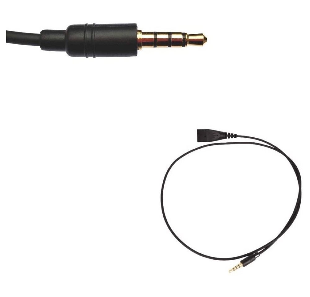 GEQUDIO WA9406 - Headset-Kabel - schwarz Audio-Kabel von GEQUDIO
