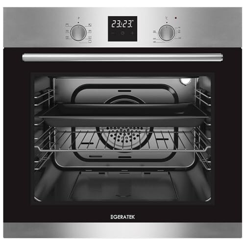 GERATEK Florenz EB7000 Einbau Backofen mit 7 Funktionen Edelstahl Einbaubackofen Autark Elektro Herd Grill Umluft Timer GERATEK Florenz EB7000 Einbau Backofen mit 7 Funktionen Edelstahl Einbaubackofen Autark Elektro Herd Grill Umluft Timer von GERATEK