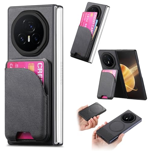 Handy-Geldbörsenhülle Compatible with Honor Magic V3 2 in 1 Detachable Magnetic Wallet Case with Card Holder Compatible Stand Phone case Credit Card Slots PU Leather Shockproof Protective Cover(Black) Handy-Geldbörsenhülle Compatible with Honor Magic V3 2 in 1 Detachable Magnetic Wallet Case with Card Holder Compatible Stand Phone case Credit Card Slots PU Leather Shockproof Protective Cover(Black) von GERHGJUK