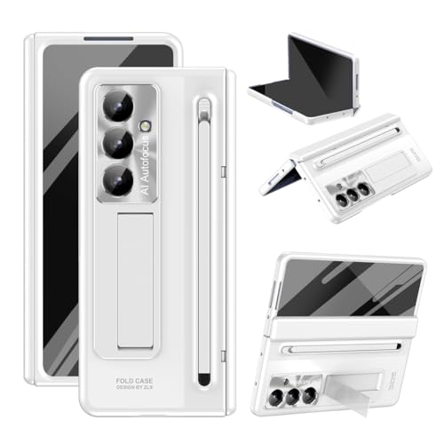 Handy-Geldbörsenhülle Compatible with Samsung Galaxy Z Fold 7 Case, with Built-in Screen Protector&S Pen, Hidden Metal Kickstand Shockproof Case Full Body Protective Phone Cover for Z Fold 7(White) Handy-Geldbörsenhülle Compatible with Samsung Galaxy Z Fold 7 Case, with Built-in Screen Protector&S Pen, Hidden Metal Kickstand Shockproof Case Full Body Protective Phone Cover for Z Fold 7(White) von GERHGJUK