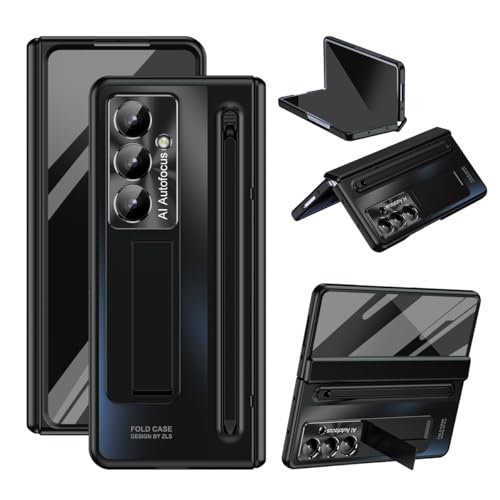 Handy-Geldbörsenhülle Compatible with Samsung Galaxy Z Fold 7 Case, with Built-in Screen Protector&S Pen, Hidden Metal Kickstand Shockproof Case Full Body Protective Phone Cover for Z Fold 7(Black) Handy-Geldbörsenhülle Compatible with Samsung Galaxy Z Fold 7 Case, with Built-in Screen Protector&S Pen, Hidden Metal Kickstand Shockproof Case Full Body Protective Phone Cover for Z Fold 7(Black) von GERHGJUK