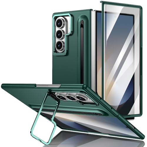 Handy-Geldbörsenhülle Kameraständer kompatibel mit Samsung Galaxy Z Fold 7 Hülle mit integriertem neuen kompakten S-Pen-Steckplatz, Hülle mit Displayschutzfolie, Schutzhülle der Folding-Serie mit norm Handy-Geldbörsenhülle Kameraständer kompatibel mit Samsung Galaxy Z Fold 7 Hülle mit integriertem neuen kompakten S-Pen-Steckplatz, Hülle mit Displayschutzfolie, Schutzhülle der Folding-Serie mit norm von GERHGJUK