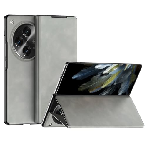 Handy-Geldbörsenhülle Klapphülle kompatibel mit Oneplus Open, Klapphülle aus hochwertigem Wildleder mit harter PC-Rückseite, schlanke, leichte Folio-Hülle mit Magnetverschluss und Ständer, kompatibel Handy-Geldbörsenhülle Klapphülle kompatibel mit Oneplus Open, Klapphülle aus hochwertigem Wildleder mit harter PC-Rückseite, schlanke, leichte Folio-Hülle mit Magnetverschluss und Ständer, kompatibel von GERHGJUK