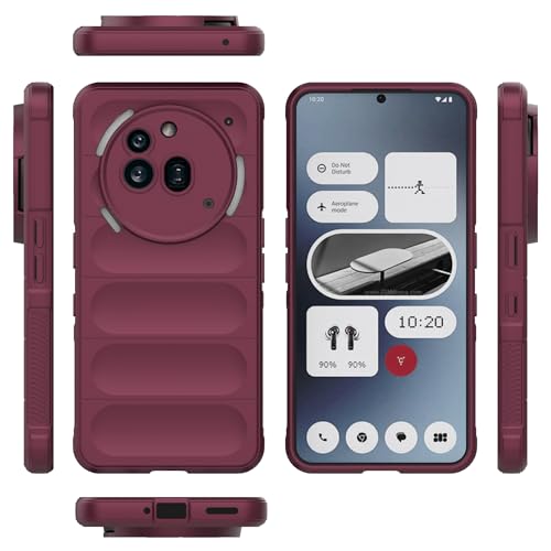 Handy-Geldbörsenhülle Kompatibel mit Nothing Phone 3A Pro Handyhülle, Silikonhülle, schlanke Hülle, Rundumschutz, stoßfest, kratzfest, weiche Innenfaser-Beflockungshülle, kompatibel mit Nothing Phone Handy-Geldbörsenhülle Kompatibel mit Nothing Phone 3A Pro Handyhülle, Silikonhülle, schlanke Hülle, Rundumschutz, stoßfest, kratzfest, weiche Innenfaser-Beflockungshülle, kompatibel mit Nothing Phone von GERHGJUK