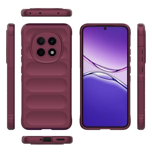 Handy-Geldbörsenhülle Kompatibel mit Oppo A5 Pro 5G (Inlandsversion). Handyhülle aus Silikon. Schlanke Hülle. Rundumschutz. Stoßfest. Kratzfest. Weiche Innenhülle aus beflockter Faser. Kompatibel mit von GERHGJUK