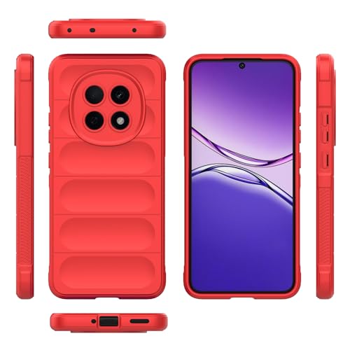 Handy-Geldbörsenhülle Kompatibel mit Oppo A5 Pro 5G (Inlandsversion). Handyhülle aus Silikon. Schlanke Hülle. Rundumschutz. Stoßfest. Kratzfest. Weiche Innenhülle aus beflockter Faser. Kompatibel mit von GERHGJUK