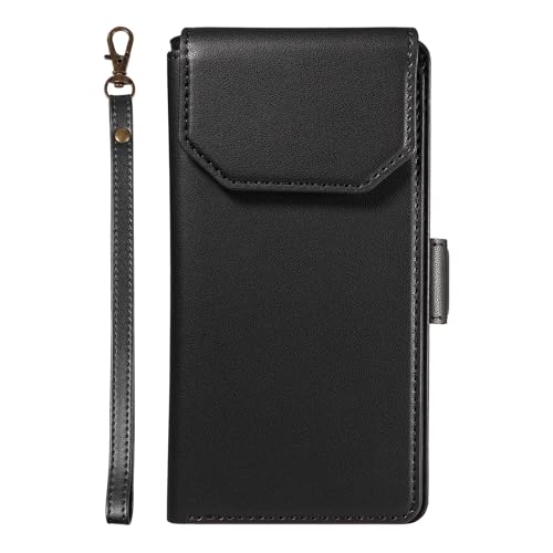 Handy-Geldbörsenhülle Kompatibel mit Samsung Galaxy A52 4G/5G, Brieftaschen-Hülle mit Kartenhalter for Damen und Herren, modische PU-Lederhülle, seitliche Schnalle, Handschlaufe, Brieftaschen-Handyhül Handy-Geldbörsenhülle Kompatibel mit Samsung Galaxy A52 4G/5G, Brieftaschen-Hülle mit Kartenhalter for Damen und Herren, modische PU-Lederhülle, seitliche Schnalle, Handschlaufe, Brieftaschen-Handyhül von GERHGJUK