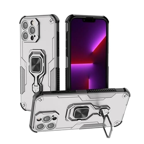 Handyhüllen-Pakete Fallschutzhülle, kompatibel mit iPhone 13 Pro Max 6,7 Zoll Hülle mit integriertem Ringständer, stoßfester, schlanker Schale mit weichen Kanten, rutschfester und sturzsicherer Schutz Handyhüllen-Pakete Fallschutzhülle, kompatibel mit iPhone 13 Pro Max 6,7 Zoll Hülle mit integriertem Ringständer, stoßfester, schlanker Schale mit weichen Kanten, rutschfester und sturzsicherer Schutz von GERHGJUK