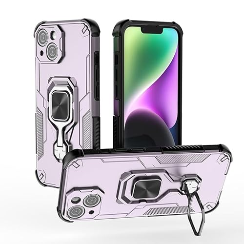 Handyhüllen-Pakete Fallschutzhülle, kompatibel mit iPhone 14 6,1 Zoll Hülle mit integriertem Ringständer, stoßfester, schlanker Schale mit weichen Kanten, rutschfester und sturzsicherer Schutzhülle(Pi Handyhüllen-Pakete Fallschutzhülle, kompatibel mit iPhone 14 6,1 Zoll Hülle mit integriertem Ringständer, stoßfester, schlanker Schale mit weichen Kanten, rutschfester und sturzsicherer Schutzhülle(Pi von GERHGJUK