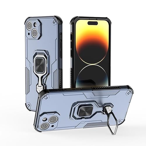 Handyhüllen-Pakete Fallschutzhülle, kompatibel mit iPhone 15 Plus 6,7 Zoll, Hülle mit integriertem Ringständer, stoßfester, schlanker Schale mit weichen Kanten, rutschfester und sturzsicherer Schutzhü Handyhüllen-Pakete Fallschutzhülle, kompatibel mit iPhone 15 Plus 6,7 Zoll, Hülle mit integriertem Ringständer, stoßfester, schlanker Schale mit weichen Kanten, rutschfester und sturzsicherer Schutzhü von GERHGJUK