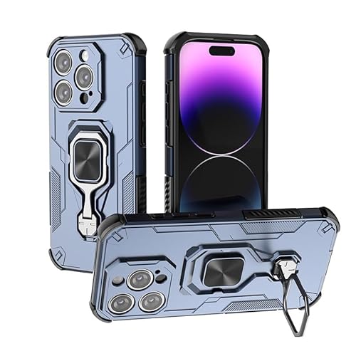 Handyhüllen-Pakete Fallschutzhülle, kompatibel mit iPhone 15 Pro 6,1 Zoll Hülle mit integriertem Ringständer, stoßfester, schlanker Schale mit weichen Kanten, rutschfester und sturzsicherer Schutzhüll Handyhüllen-Pakete Fallschutzhülle, kompatibel mit iPhone 15 Pro 6,1 Zoll Hülle mit integriertem Ringständer, stoßfester, schlanker Schale mit weichen Kanten, rutschfester und sturzsicherer Schutzhüll von GERHGJUK