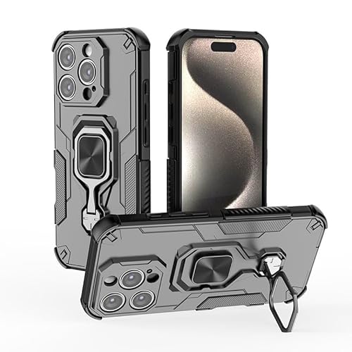 Handyhüllen-Pakete Fallschutzhülle, kompatibel mit iPhone 16 Pro 6,3 Zoll Hülle mit integriertem Ringständer, stoßfester, schlanker Schale mit weichen Kanten, rutschfester und sturzsicherer Schutzhüll Handyhüllen-Pakete Fallschutzhülle, kompatibel mit iPhone 16 Pro 6,3 Zoll Hülle mit integriertem Ringständer, stoßfester, schlanker Schale mit weichen Kanten, rutschfester und sturzsicherer Schutzhüll von GERHGJUK