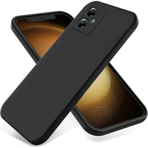 Handyhüllen-Pakete Kompatibel mit Motorola Moto G54 Power Handyhülle, kratzfest, dünn, flüssig, TPU, weiches Gummigel, vollständiger Kameraschutz, Bumper, reine Farbe, einfache Abdeckung mit Armband(B Handyhüllen-Pakete Kompatibel mit Motorola Moto G54 Power Handyhülle, kratzfest, dünn, flüssig, TPU, weiches Gummigel, vollständiger Kameraschutz, Bumper, reine Farbe, einfache Abdeckung mit Armband(B von GERHGJUK