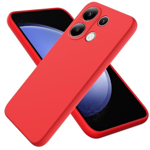 Handyhüllen-Pakete Kompatibel mit Xiaomi Redmi Note13 Pro 4G-Telefonhülle, kratzfest, dünn, flüssiges Silikon, weiches TPU-Gummi, vollständiger Kameraschutz, Stoßstange, reine Farbe, einfache Abdeckun Handyhüllen-Pakete Kompatibel mit Xiaomi Redmi Note13 Pro 4G-Telefonhülle, kratzfest, dünn, flüssiges Silikon, weiches TPU-Gummi, vollständiger Kameraschutz, Stoßstange, reine Farbe, einfache Abdeckun von GERHGJUK