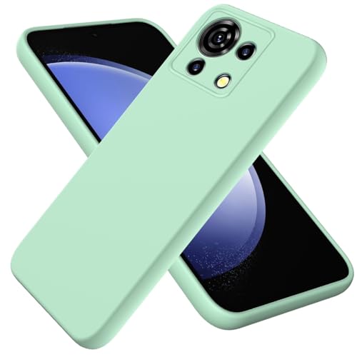 Handyhüllen-Pakete Kompatibel mit ZTE Blade V50 Vita Handyhülle, kratzfest, dünn, flüssiges Silikon, weiches TPU-Gummi, vollständiger Kameraschutz, Bumper, reine Farbe, einfache Abdeckung mit Armband( Handyhüllen-Pakete Kompatibel mit ZTE Blade V50 Vita Handyhülle, kratzfest, dünn, flüssiges Silikon, weiches TPU-Gummi, vollständiger Kameraschutz, Bumper, reine Farbe, einfache Abdeckung mit Armband( von GERHGJUK