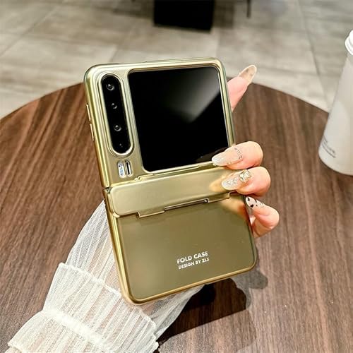 Handyhüllen-Pakete Kompatibel mit der Hülle for Huawei Pura X mit Scharnierschutz, schlanke, dünne, stoßfeste, harte Ganzkörper-Schutzhülle for das Telefon, kompatibel mit dem Pura X-Telefon(Gold) Handyhüllen-Pakete Kompatibel mit der Hülle for Huawei Pura X mit Scharnierschutz, schlanke, dünne, stoßfeste, harte Ganzkörper-Schutzhülle for das Telefon, kompatibel mit dem Pura X-Telefon(Gold) von GERHGJUK
