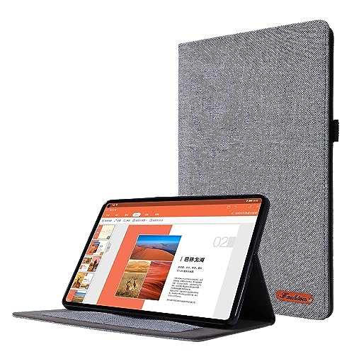 Tablet PC Hüllen Abdeckung Schlanke Hülle kompatibel mit Huawei Matepad 10.4/V6 10,4 Zoll – Ultradünne Klapphülle mit Standfunktion und automatischem Aufwachen/Schlafen | Weiche TPU-Rückseite(Grey) von GERHGJUK