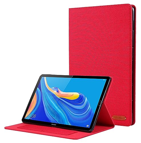 Tablet PC Hüllen Abdeckung Schlanke Hülle kompatibel mit Huawei Matepad Pro 10.8 Tablet 10,8 Zoll – Ultradünne Klapphülle mit Standfunktion und automatischer Wake/Sleep-Funktion | Weiche TPU-Rückseite von GERHGJUK