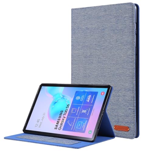 Tablet PC Hüllen Abdeckung Schlanke Hülle kompatibel mit Samsung Galaxy Tab S6 (SM-T860/865) 10,5 Zoll – Ultradünne Klapphülle mit Standfunktion und automatischem Aufwachen/Schlafen | Weiche TPU-Rücks von GERHGJUK