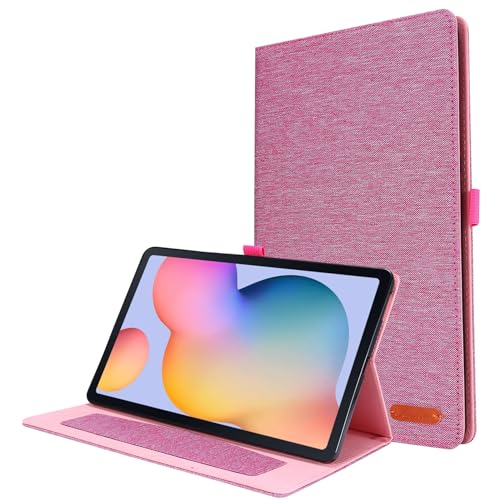 Tablet PC Hüllen Abdeckung Schlanke Hülle kompatibel mit Samsung Galaxy Tab S6 Lite (SM-P610) 10,4 Zoll – Ultradünne Klapphülle mit Standfunktion und automatischem Aufwachen/Schlafen | Weiche TPU-Rück von GERHGJUK