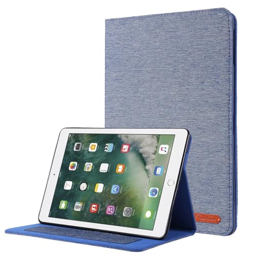 Tablet PC Hüllen Abdeckung Schlanke Hülle kompatibel mit iPad 6./5. Generation Tablet-Hülle 9,7 Zoll 2018/2017 Release – Ultradünne Klapp-/Ständerhülle mit automatischem Wake/Sleep | Weiche TPU-Rückse von GERHGJUK