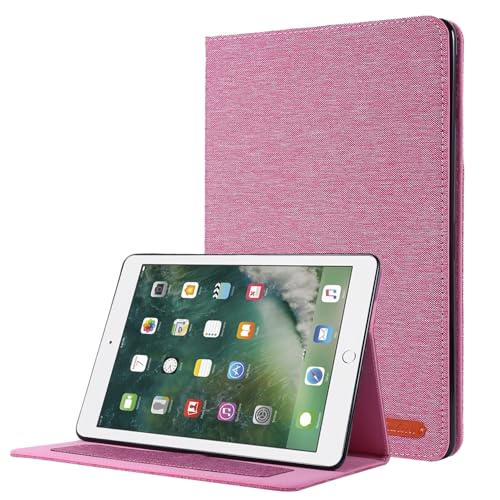 Tablet PC Hüllen Abdeckung Schlanke Hülle kompatibel mit iPad 6./5. Generation Tablet-Hülle 9,7 Zoll 2018/2017 Release – Ultradünne Klapp-/Ständerhülle mit automatischem Wake/Sleep | Weiche TPU-Rückse von GERHGJUK