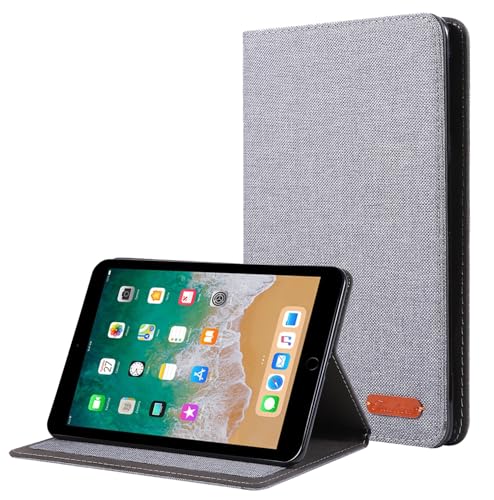 Tablet PC Hüllen Abdeckung Schlanke Hülle kompatibel mit iPad mini 5 2019/Mini 4/3/2/1 7,9 Zoll – ultradünne Klapp-/Standfunktion mit automatischem Aufwachen/Schlafen | weiche TPU-Rückseite(Grey) von GERHGJUK