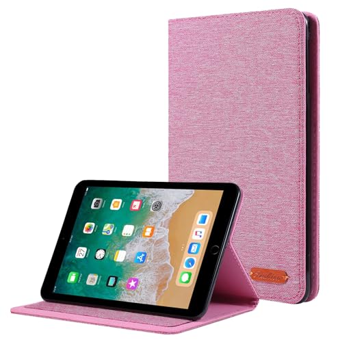 Tablet PC Hüllen Abdeckung Schlanke Hülle kompatibel mit iPad mini 5 2019/Mini 4/3/2/1 7,9 Zoll – ultradünne Klapp-/Standfunktion mit automatischem Aufwachen/Schlafen | weiche TPU-Rückseite(Pink) von GERHGJUK