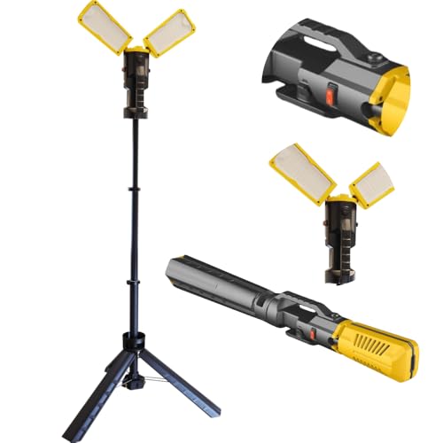 GERMINA DER ELECTRIKER PROYECTOR SOBRE TRÍPODE 2x50w TUBO innovadora lámpara led alta plegable taller IP54 regulable GERMINA DER ELECTRIKER PROYECTOR SOBRE TRÍPODE 2x50w TUBO innovadora lámpara led alta plegable taller IP54 regulable von GERMINA DER ELECTRIKER